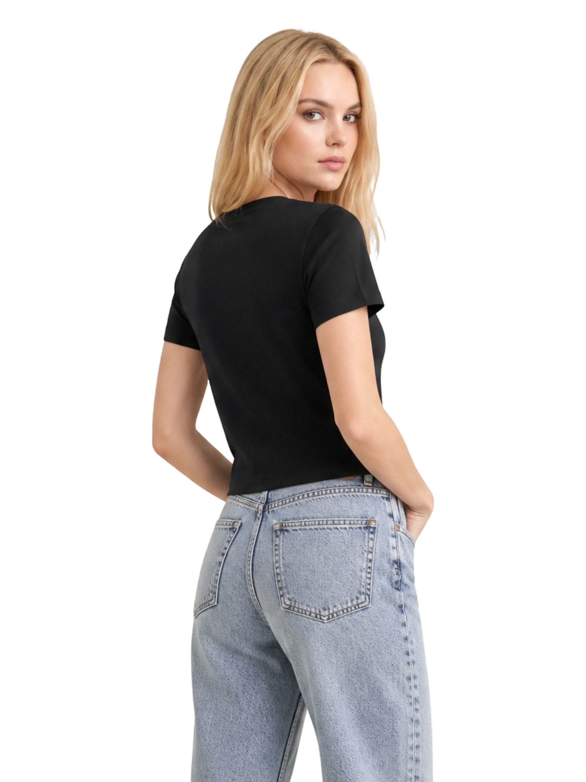 Calvin Klein Jeans · Тениска · Черен | DontMiss.bg