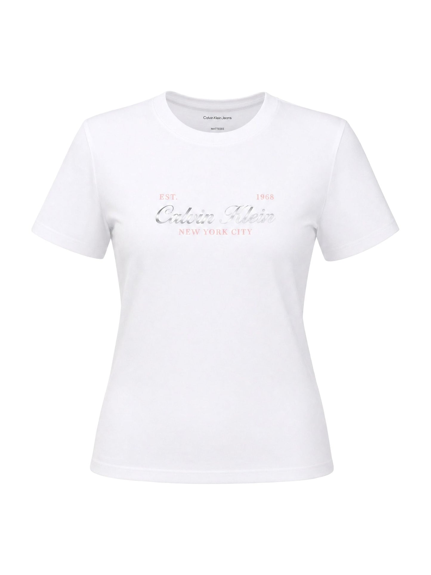 Calvin Klein Jeans · Тениска · Бял | DontMiss.bg