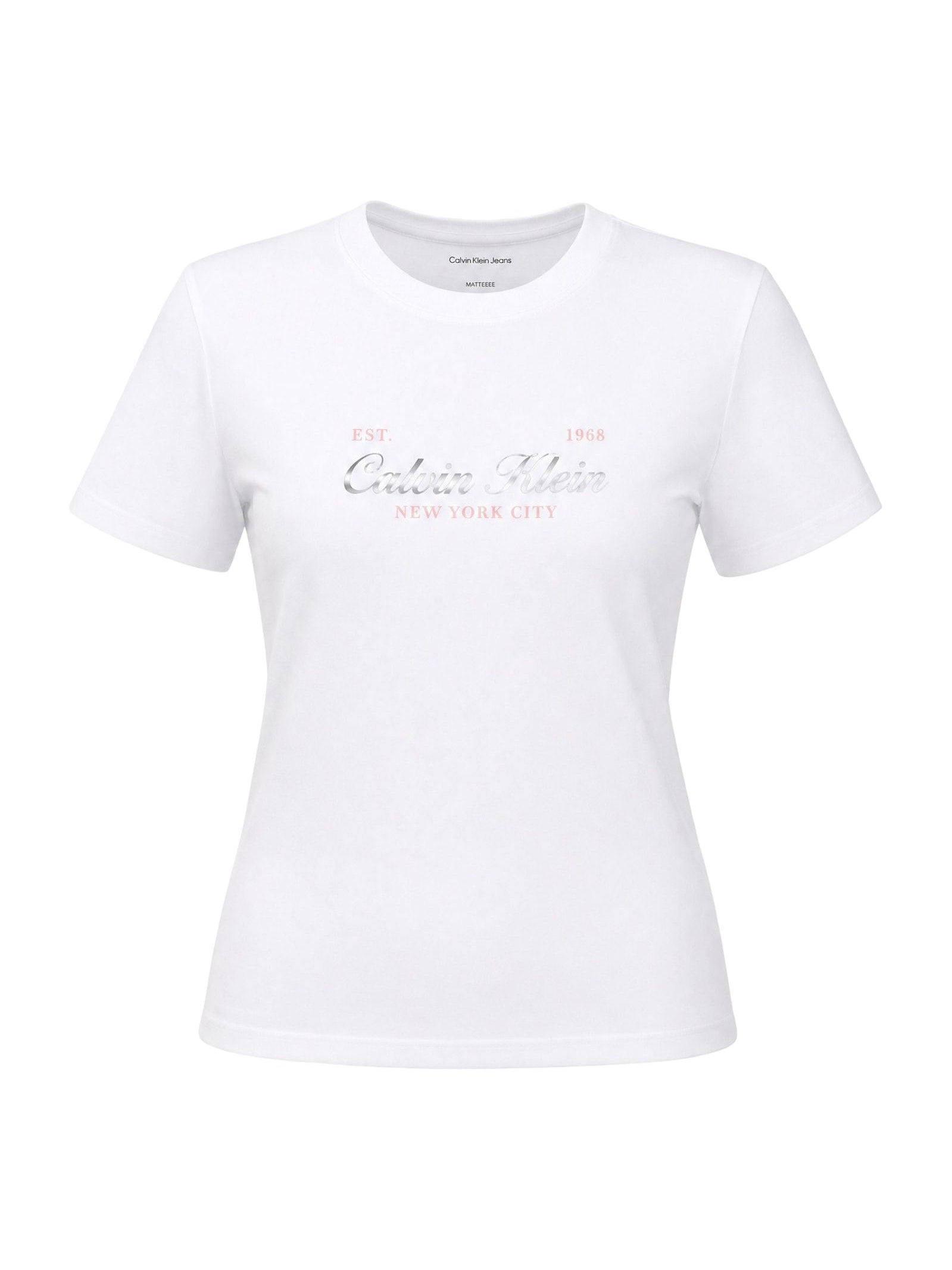 Calvin Klein Jeans · Тениска · Бял | DontMiss.bg