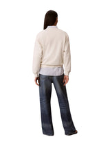 Calvin Klein Jeans · Суитшърт · Бял | DontMiss.bg