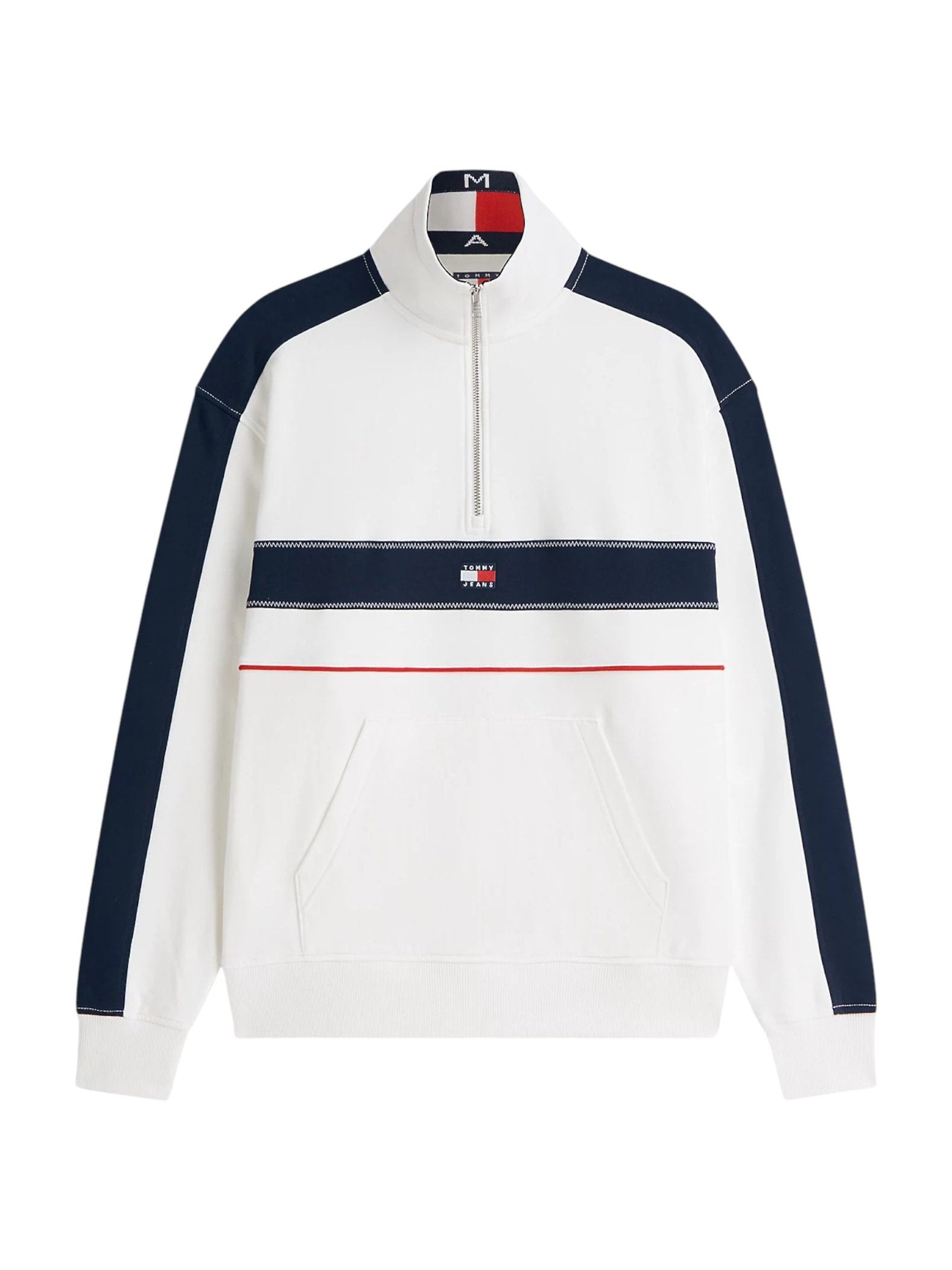 Tommy Jeans · Суитшърт · Бял | DontMiss.bg