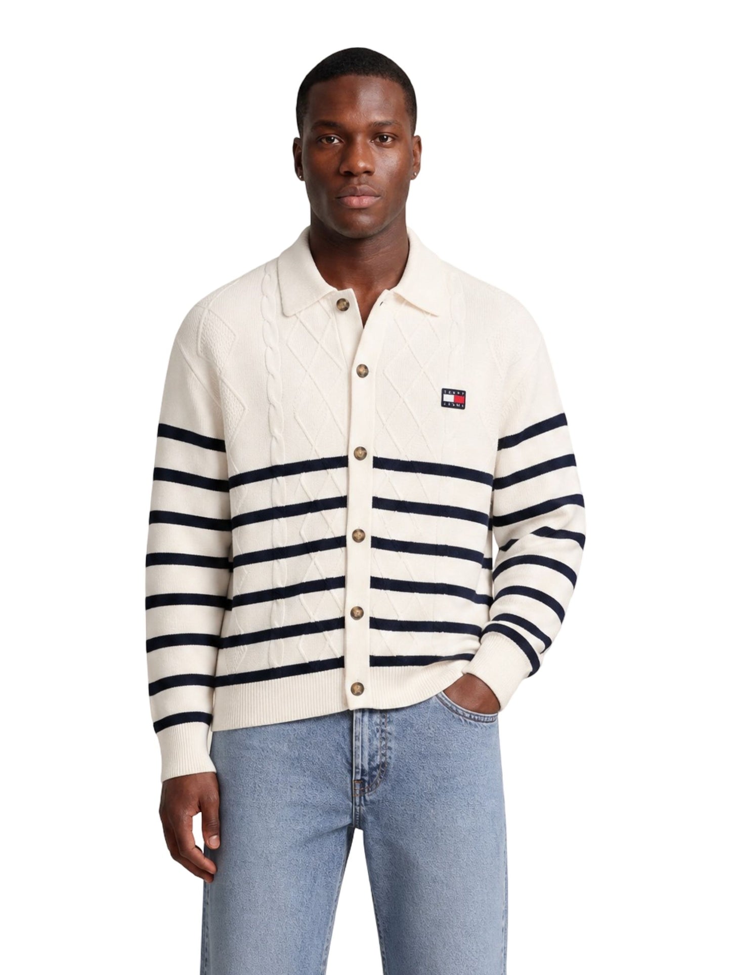 Tommy Jeans · Жилетка · Бял | DontMiss.bg