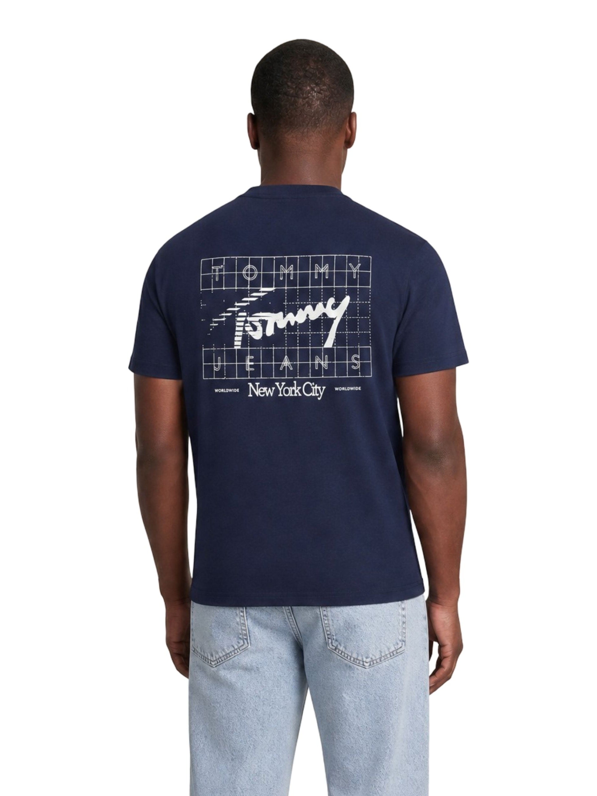 Tommy Jeans · Тениска · Син | DontMiss.bg