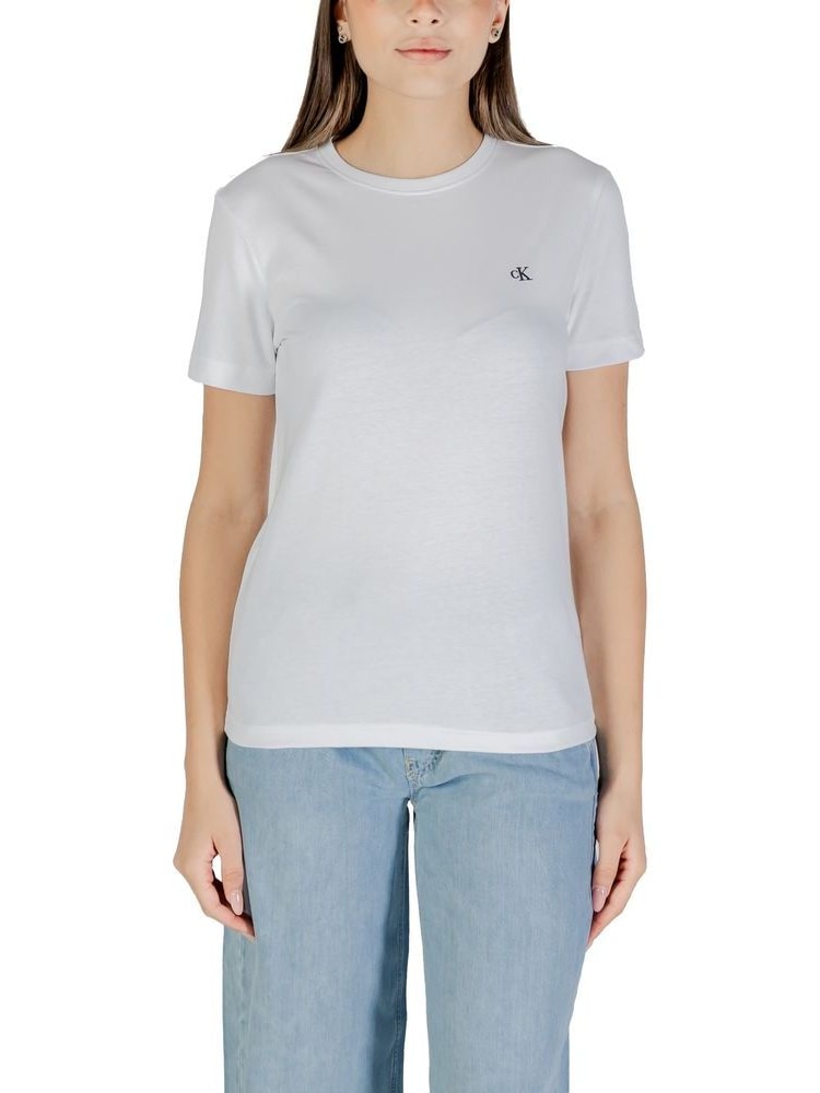 Calvin Klein Jeans · Тениска · Бял | DontMiss.bg