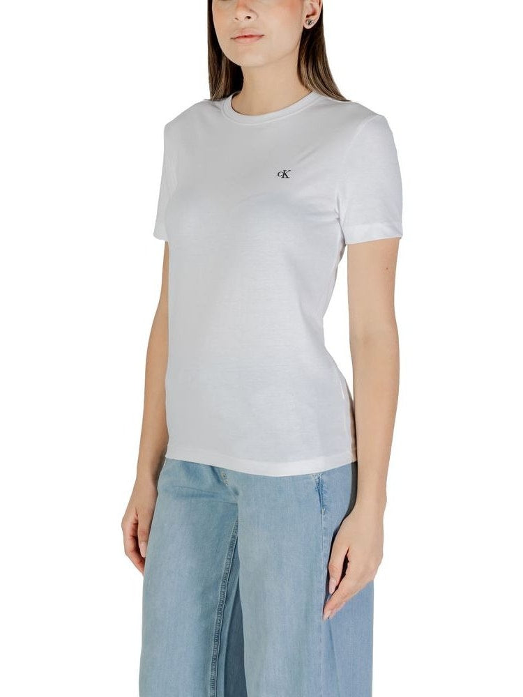 Calvin Klein Jeans · Тениска · Бял | DontMiss.bg