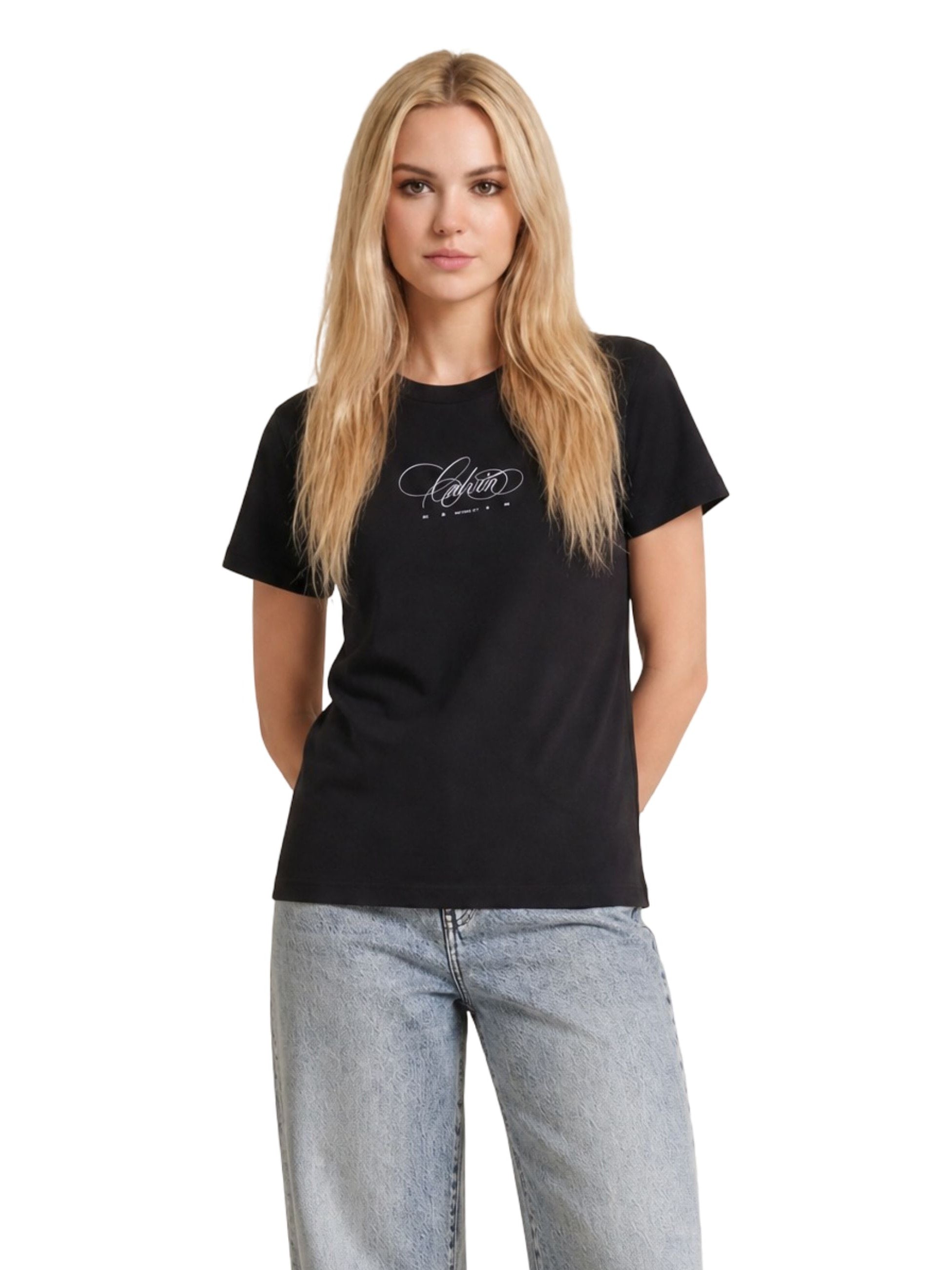 Calvin Klein Jeans · Тениска · Черен | DontMiss.bg