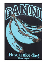 Ganni · Тениска · Черен | DontMiss.bg