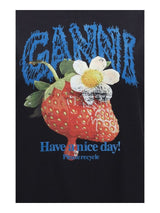 Ganni · Тениска · Черен | DontMiss.bg