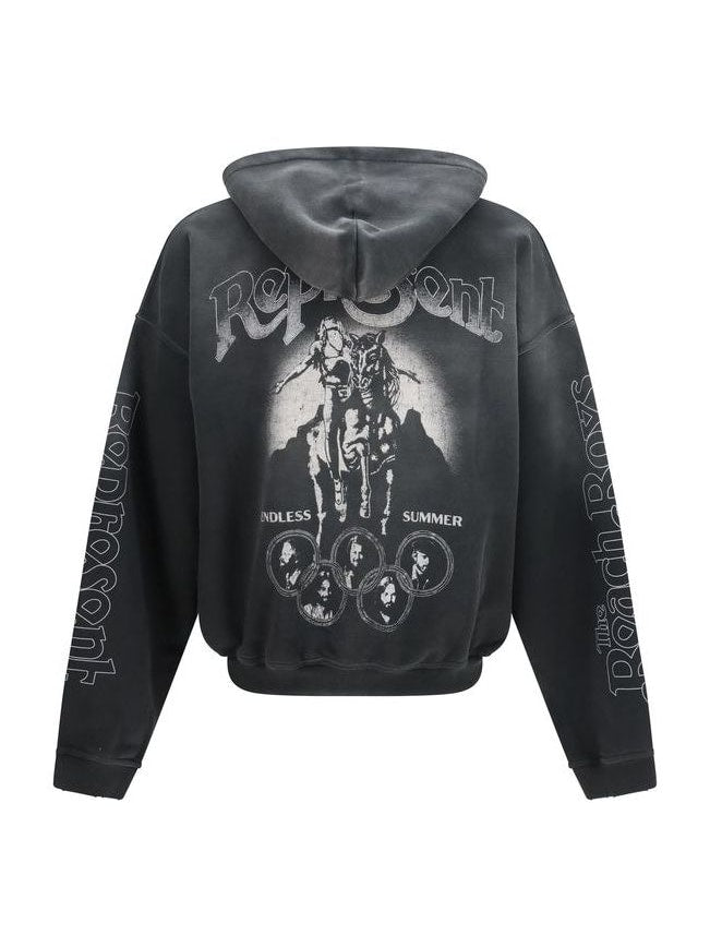 Represent · Суитшърт · Сив | DontMiss.bg