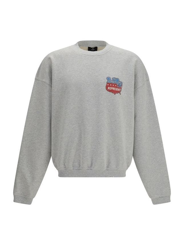 Represent · Суитшърт · Сив | DontMiss.bg