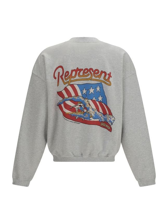 Represent · Суитшърт · Сив | DontMiss.bg