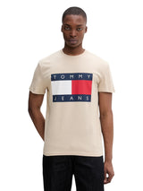 Tommy Jeans · Тениска · Бежов | DontMiss.bg