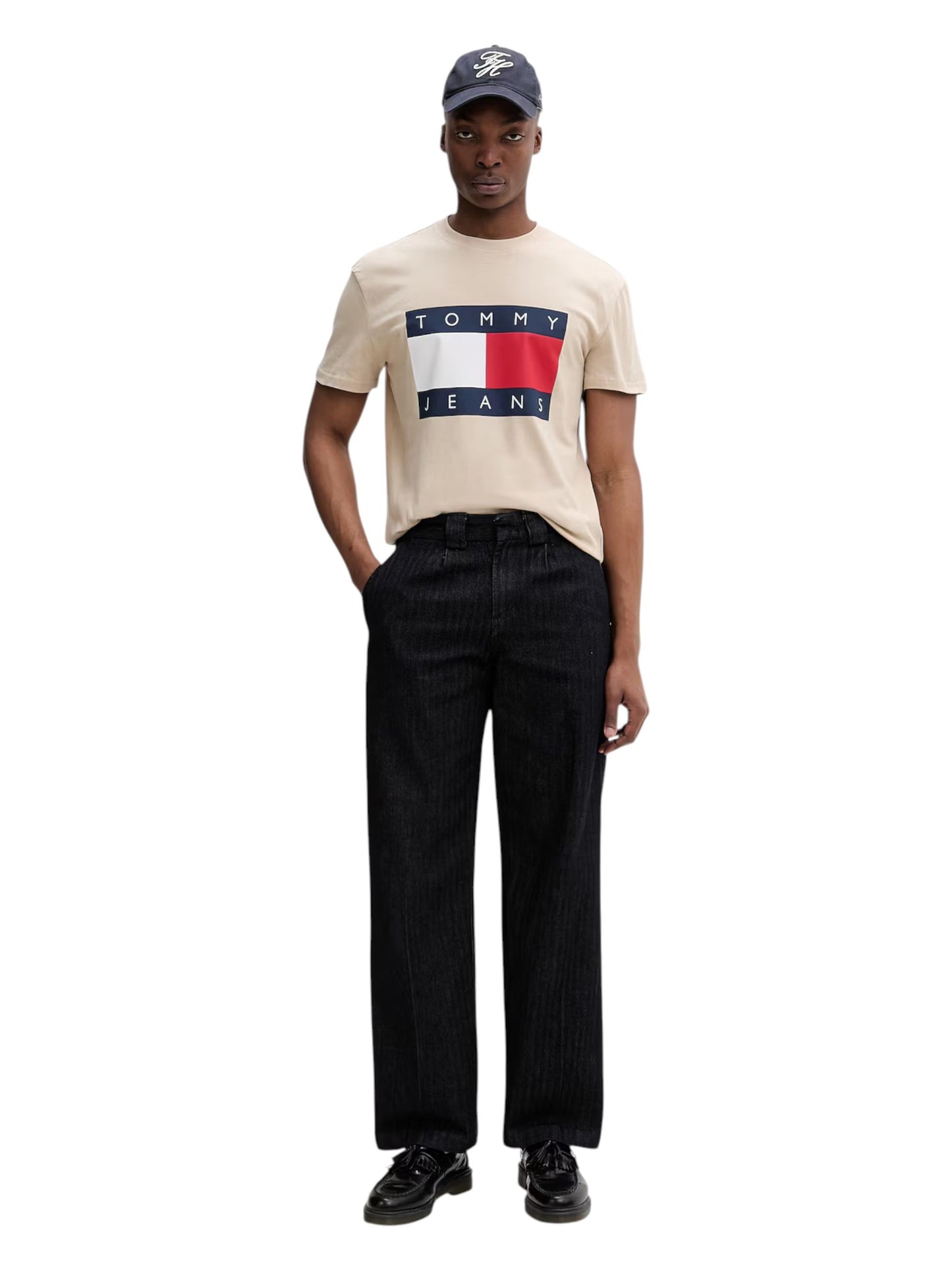 Tommy Jeans · Тениска · Бежов | DontMiss.bg