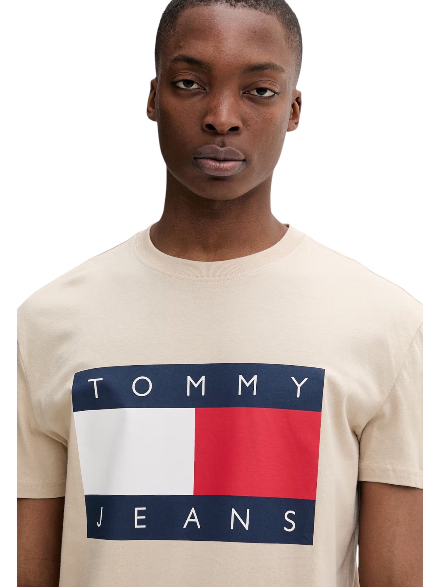 Tommy Jeans · Тениска · Бежов | DontMiss.bg