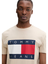 Tommy Jeans · Тениска · Бежов | DontMiss.bg