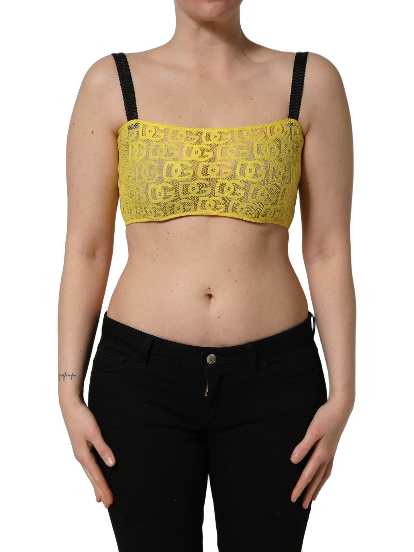 Dolce&Gabbana · Тениска · Yellow/Black | DontMiss.bg