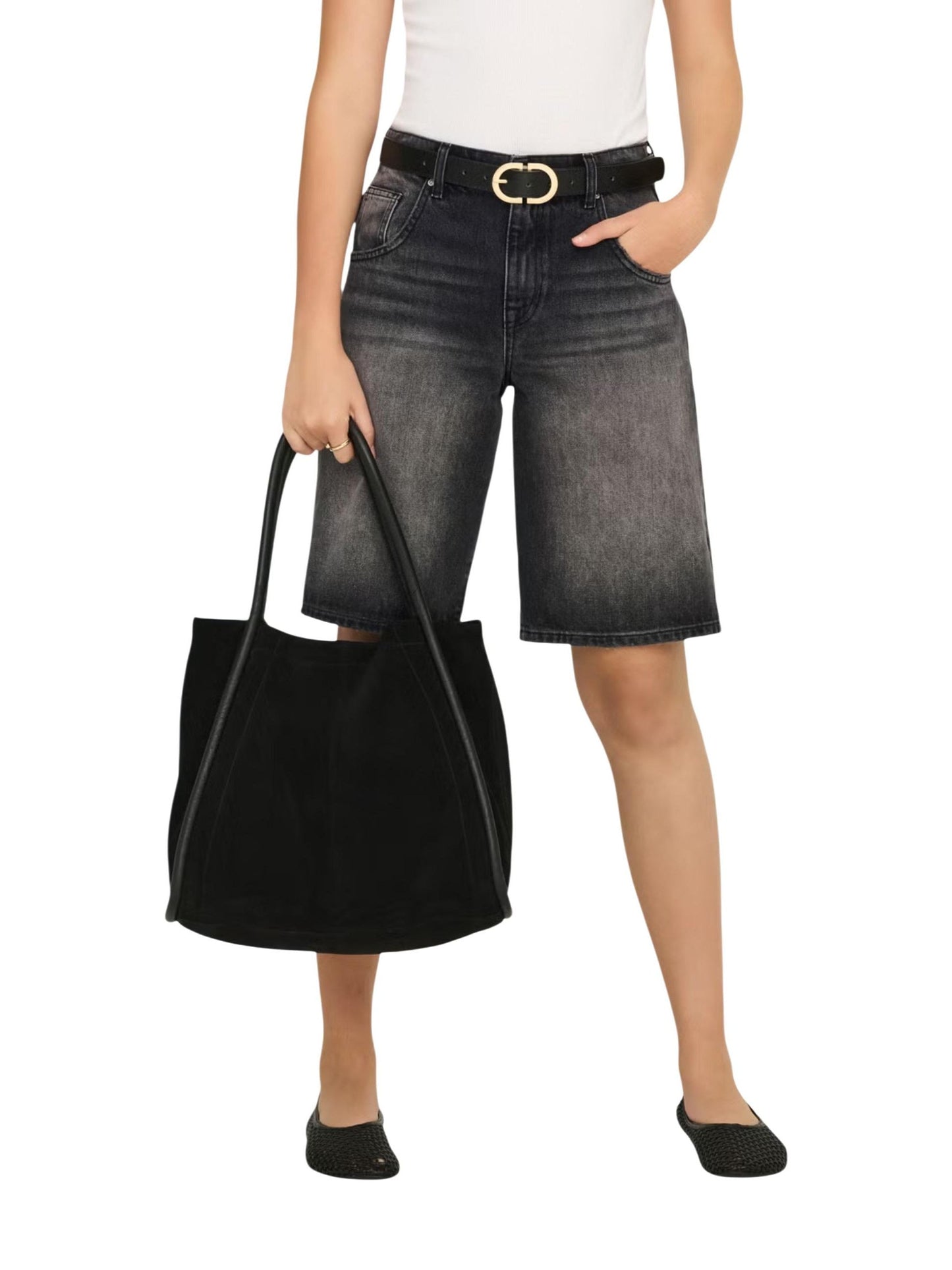 ONLY · Дънки · Onlmate Reg Baggy Long Shorts Dnm Noos | DontMiss.bg