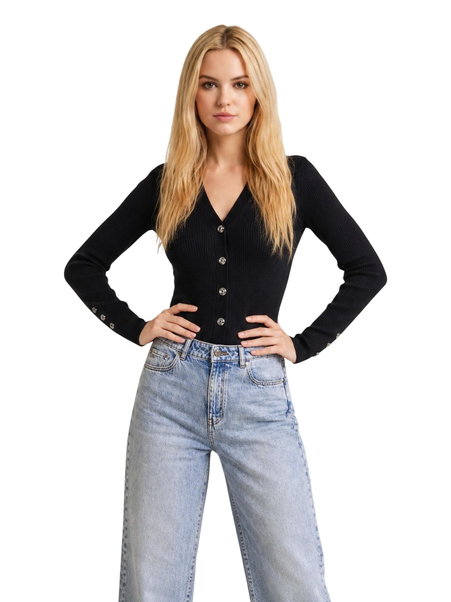 Guess · Жилетка · LS VN ELLIE CARDI SW | DontMiss.bg
