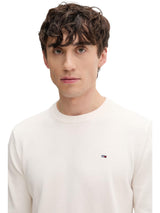 Tommy Jeans · Пуловер · Бял | DontMiss.bg