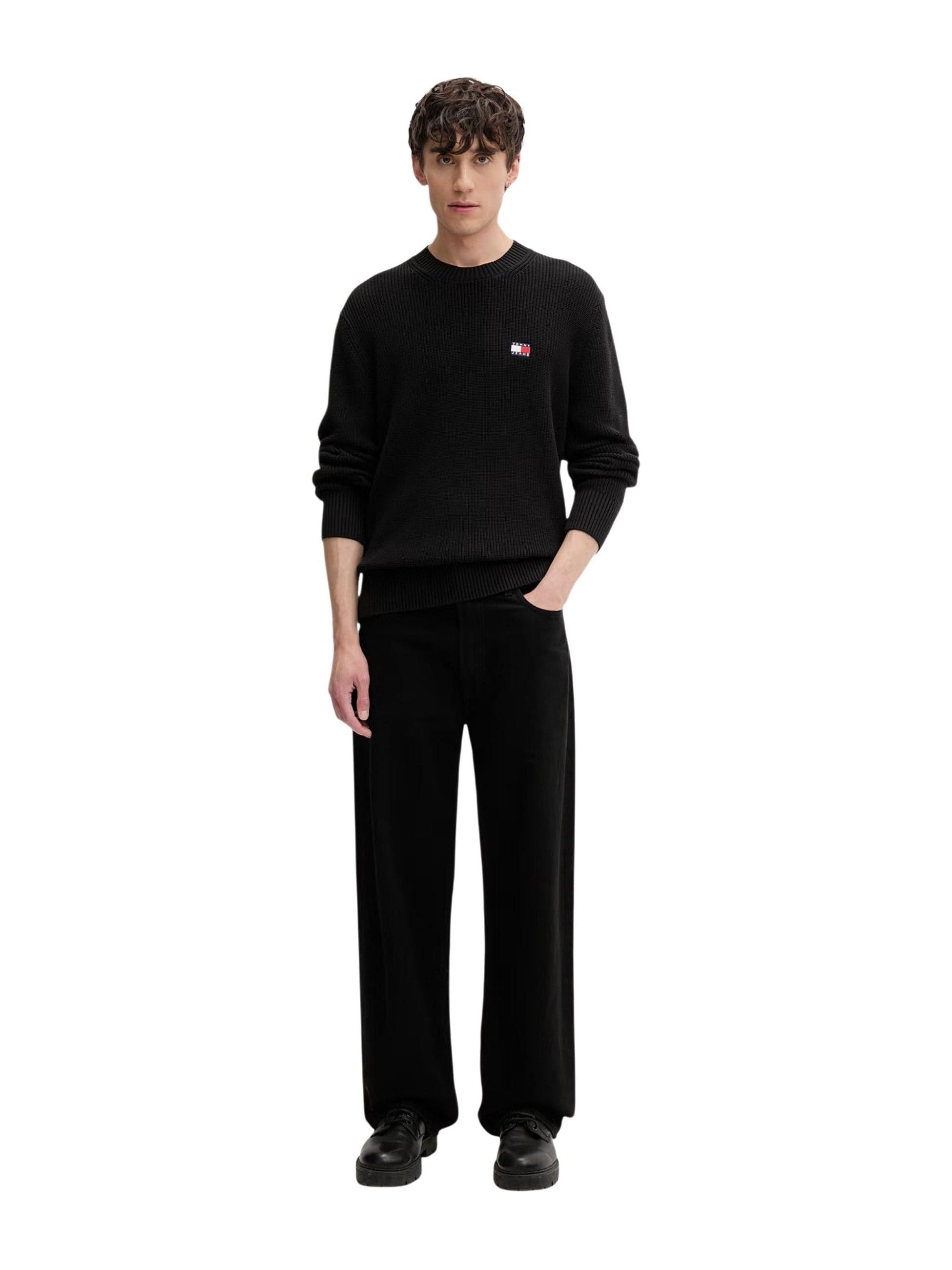 Tommy Jeans · Пуловер · Черен | DontMiss.bg