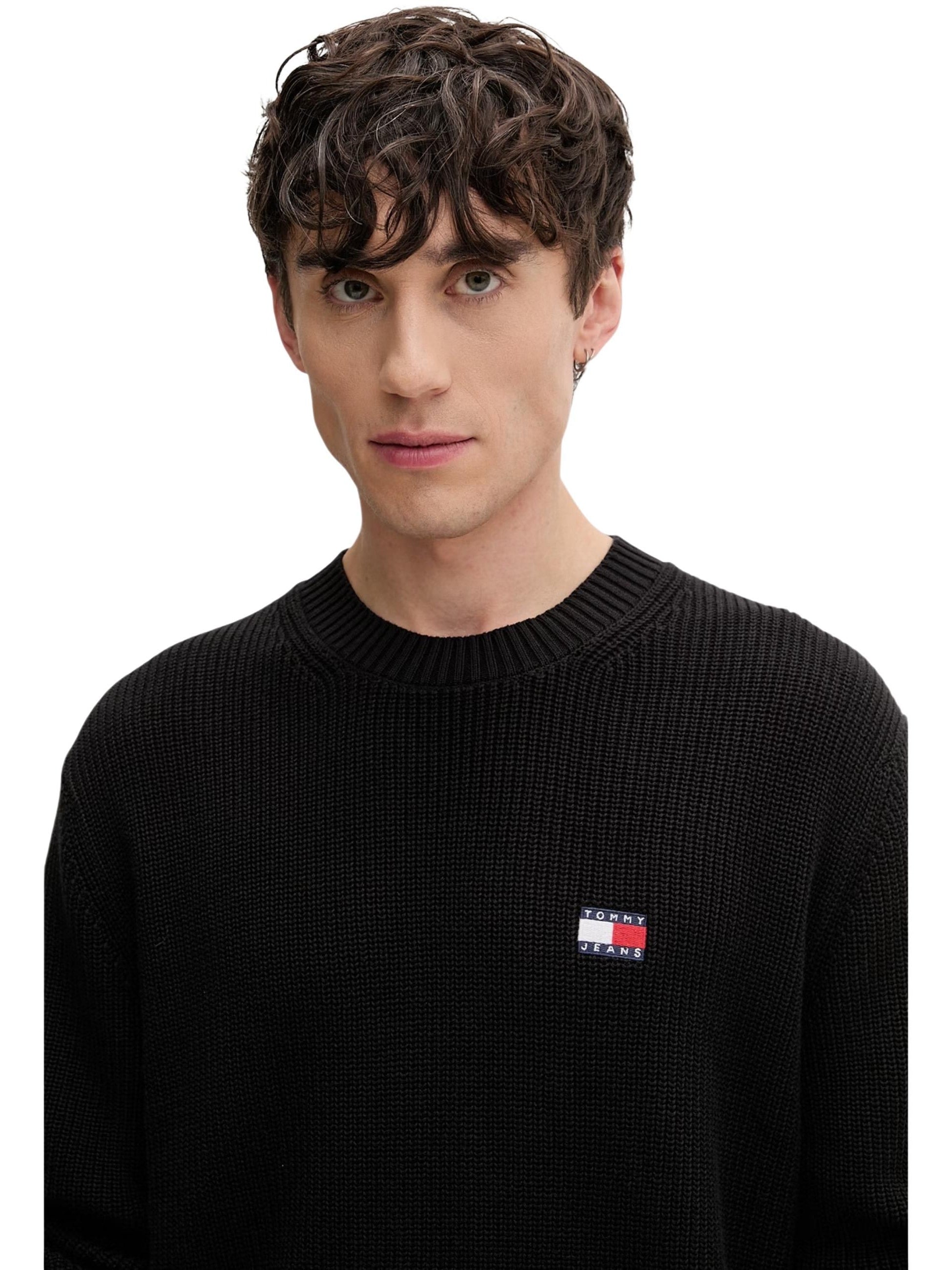 Tommy Jeans · Пуловер · Черен | DontMiss.bg
