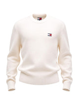 Tommy Jeans · Пуловер · Бял | DontMiss.bg