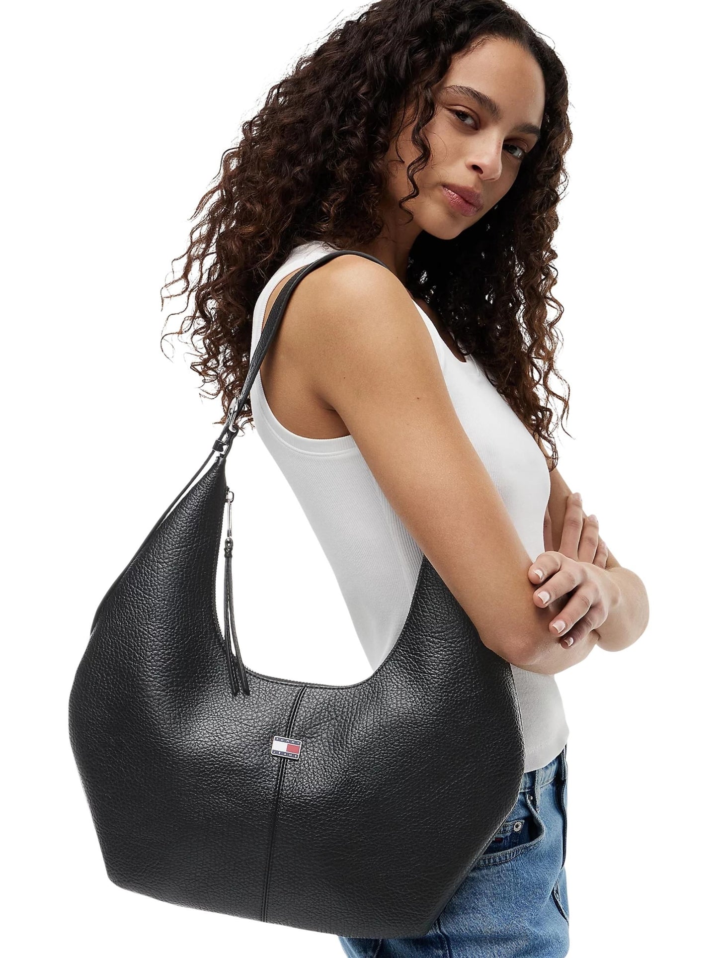 Tommy Hilfiger · Дамска чанта · TJW SLOUCHY CITY HOBO | DontMiss.bg