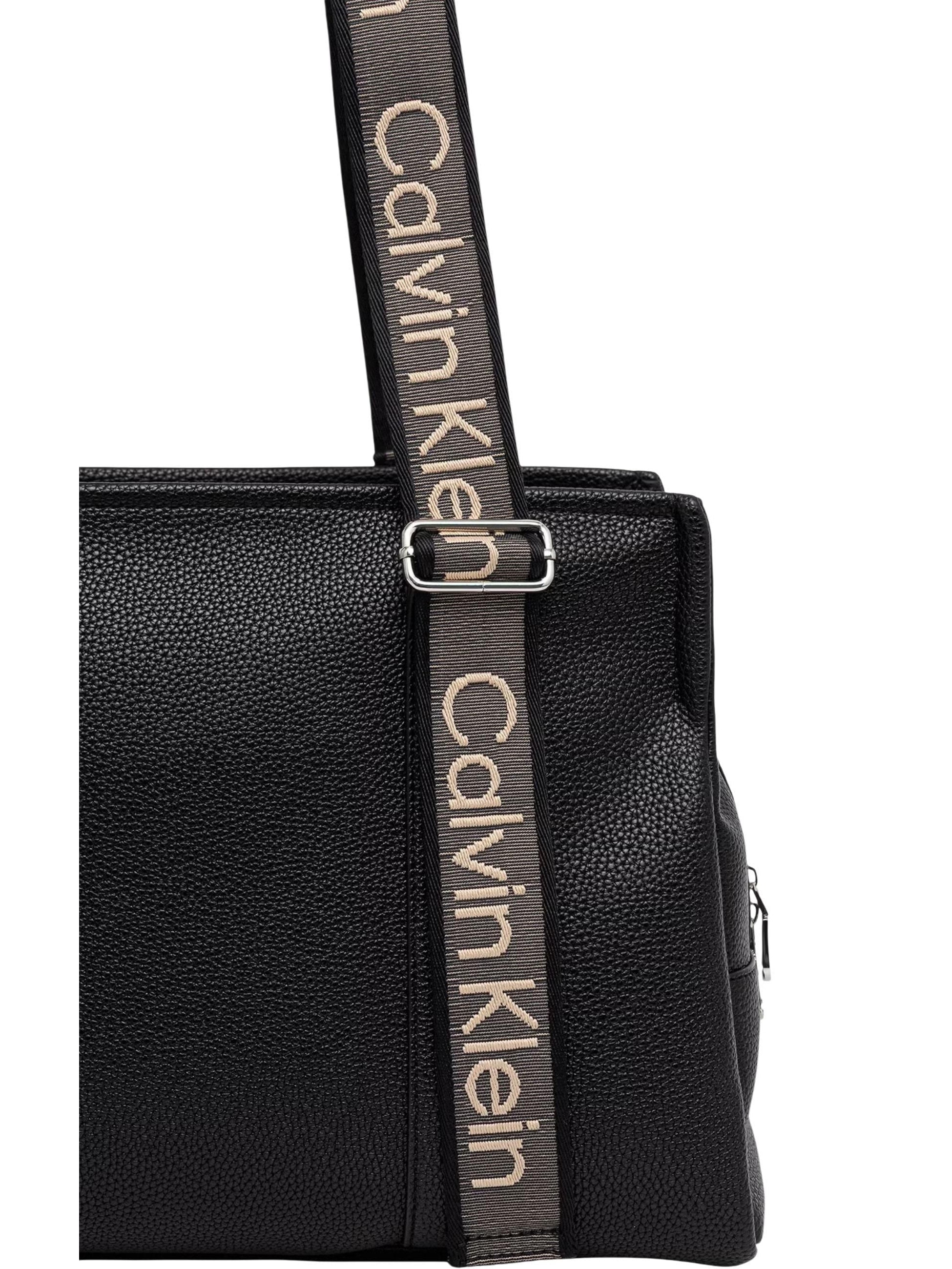 Calvin Klein · Дамска чанта · WEBBING ADJ STRAP  TOTE | DontMiss.bg