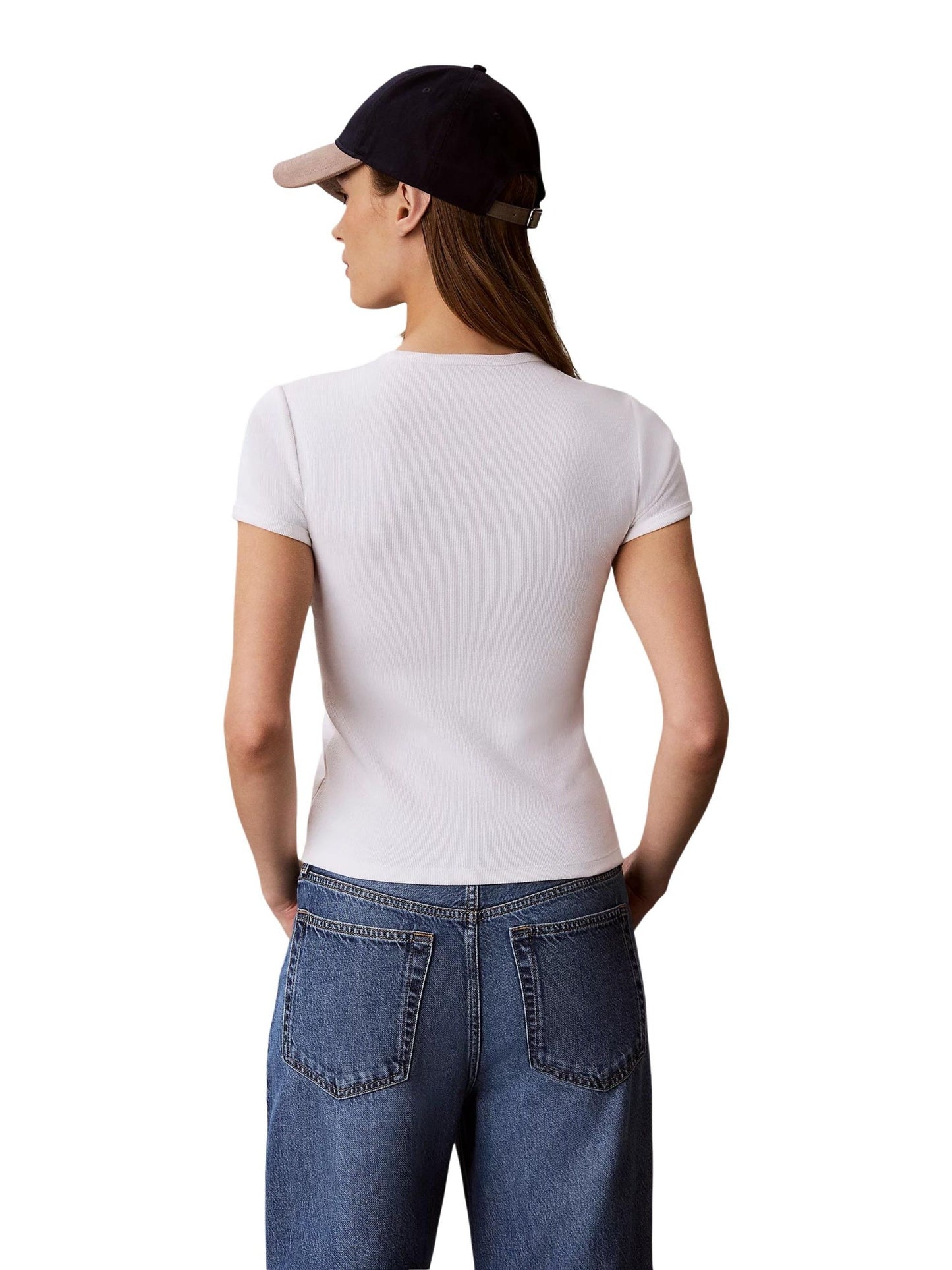 Calvin Klein Jeans · Тениска · Бял | DontMiss.bg