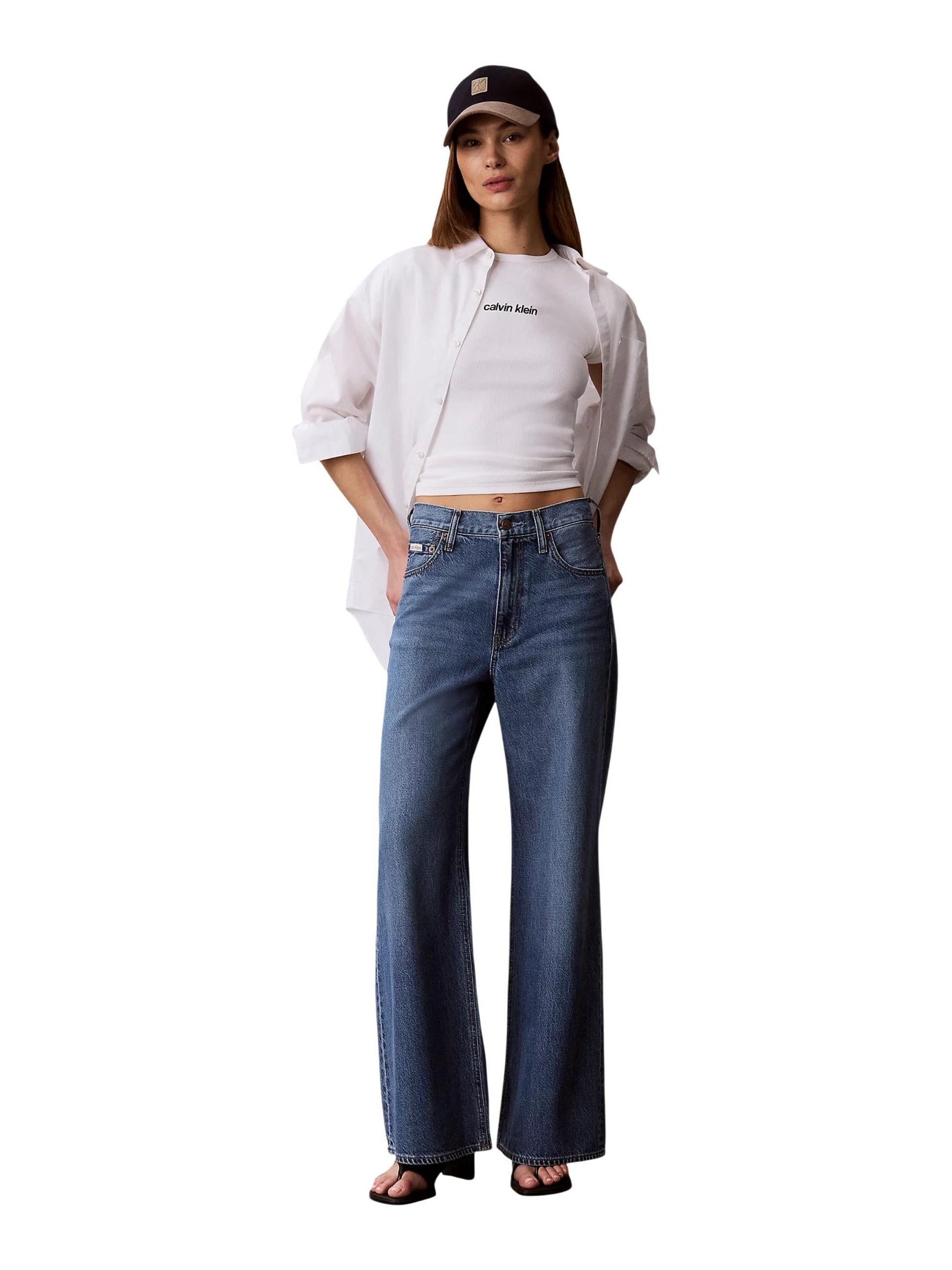 Calvin Klein Jeans · Тениска · Бял | DontMiss.bg