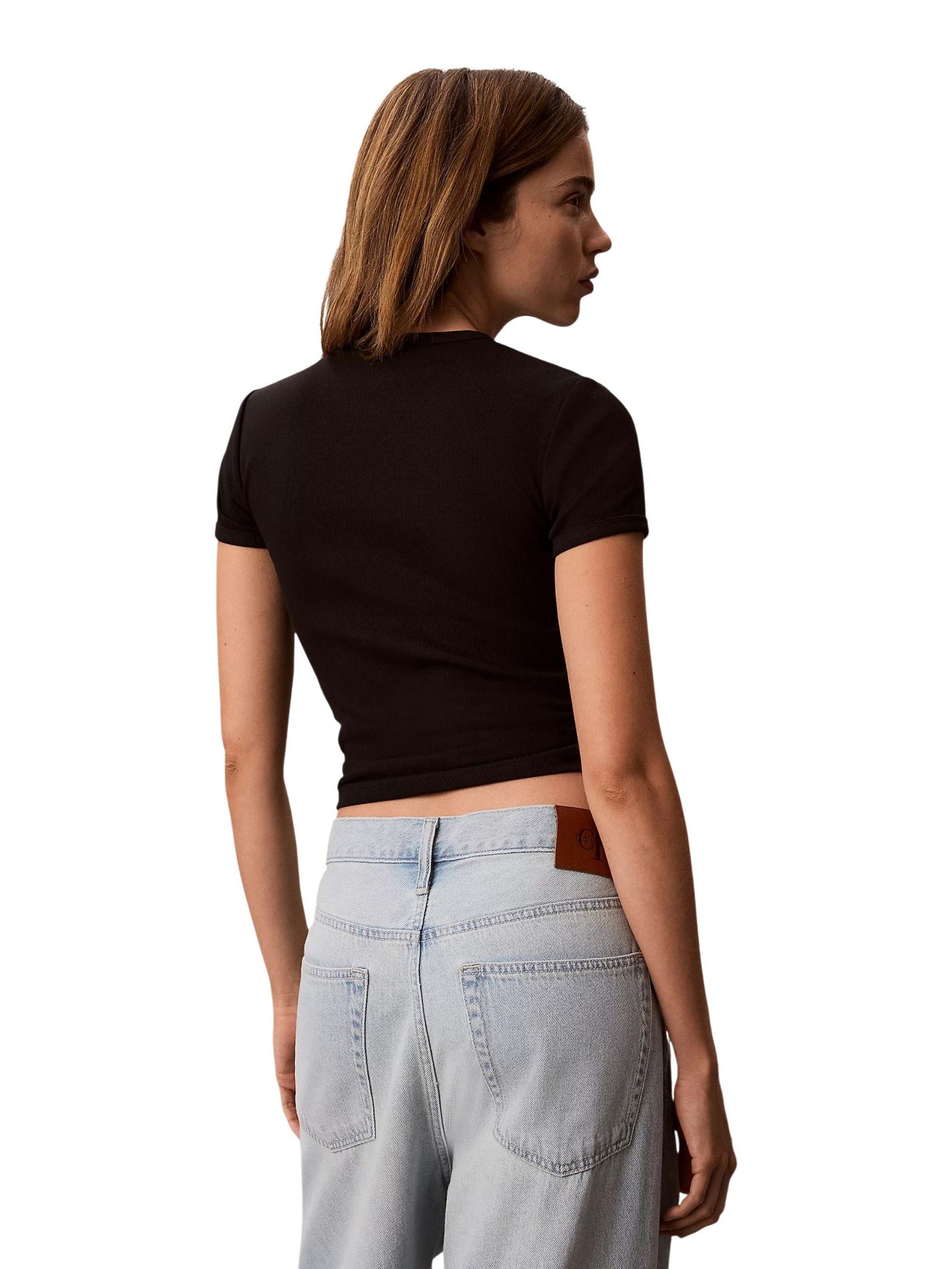 Calvin Klein Jeans · Тениска · Черен | DontMiss.bg