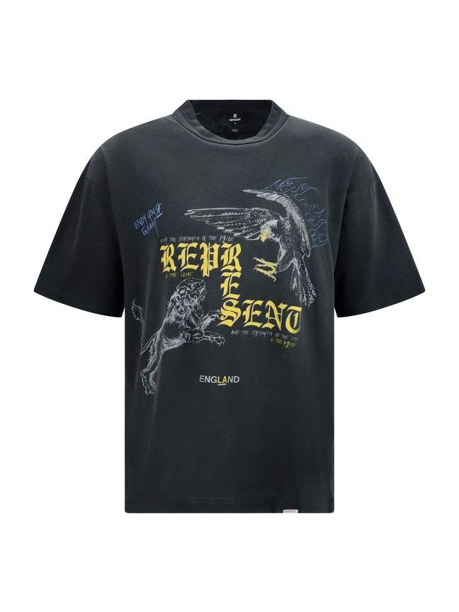 Represent · Тениска · Черен | DontMiss.bg