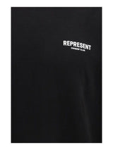 Represent · Суитшърт · Черен | DontMiss.bg