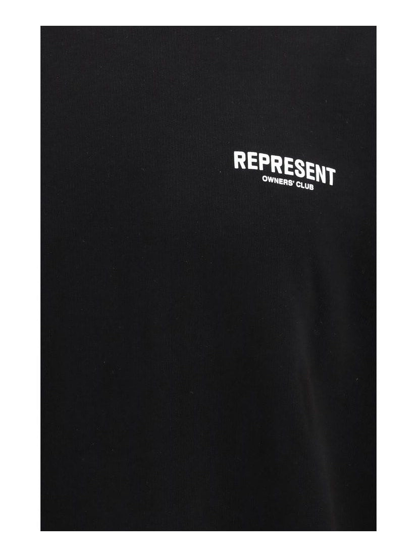 Represent · Суитшърт · Черен | DontMiss.bg
