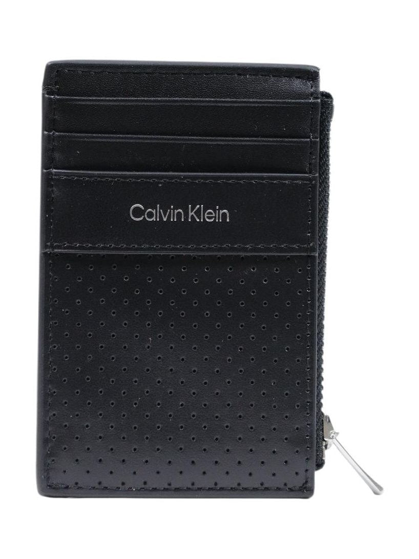 Calvin Klein · Портфейл · PERFORATED N/S ZIP CARDHOLDER | DontMiss.bg