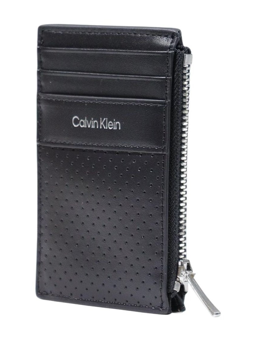 Calvin Klein · Портфейл · PERFORATED N/S ZIP CARDHOLDER | DontMiss.bg
