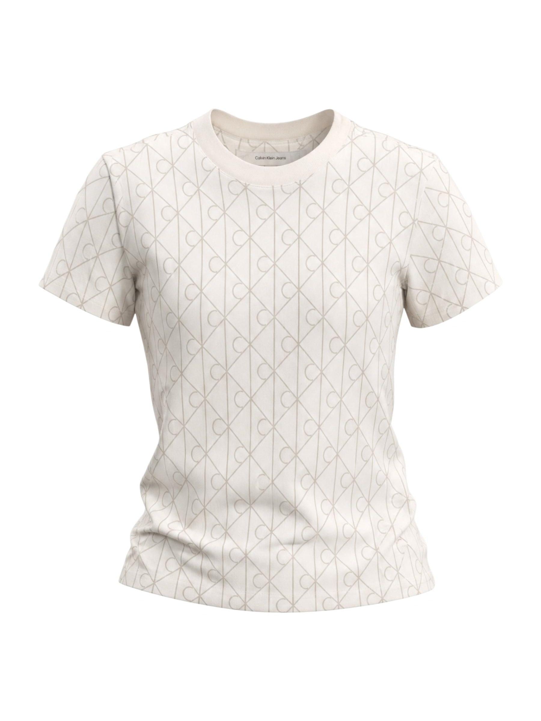 Calvin Klein Jeans · Тениска · Бял | DontMiss.bg
