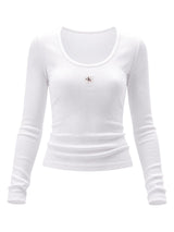 Calvin Klein Jeans · Тениска · Бял | DontMiss.bg