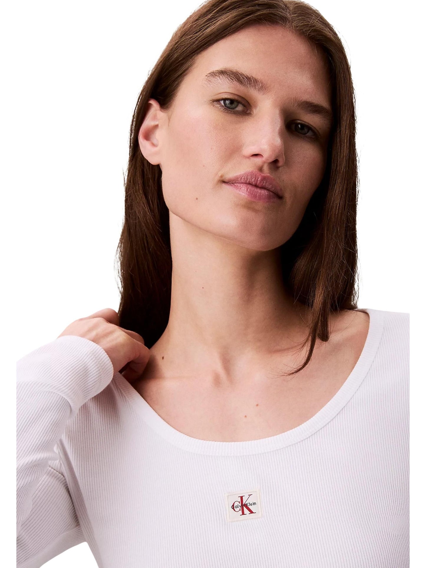 Calvin Klein Jeans · Тениска · Бял | DontMiss.bg