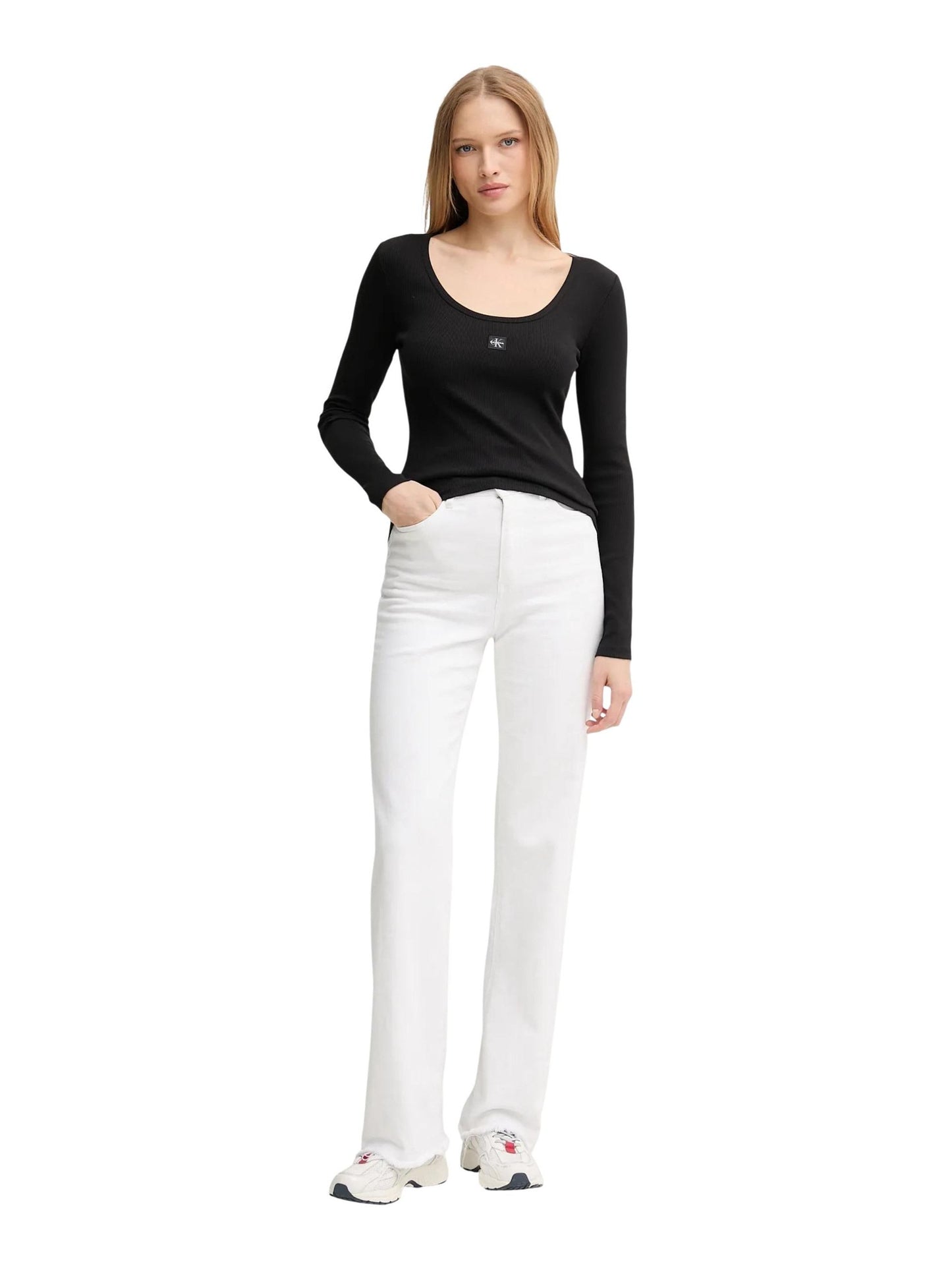Calvin Klein Jeans · Тениска · Черен | DontMiss.bg