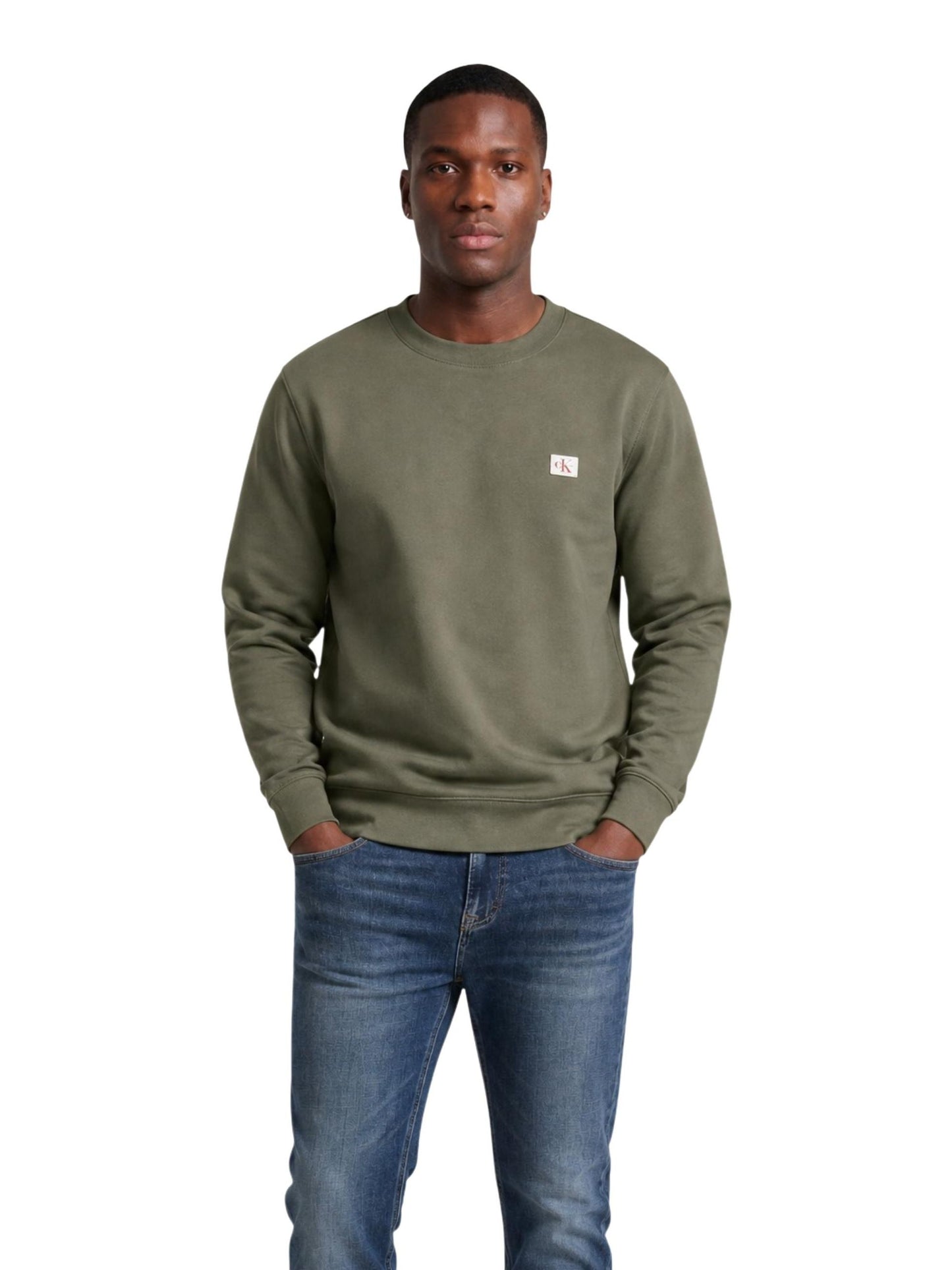 Calvin Klein Jeans · Суитшърт · Зелен | DontMiss.bg