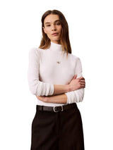 Calvin Klein Jeans · Поло · LS WOVEN LABEL TURTL | DontMiss.bg