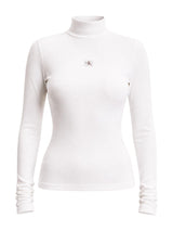 Calvin Klein Jeans · Поло · LS WOVEN LABEL TURTL | DontMiss.bg