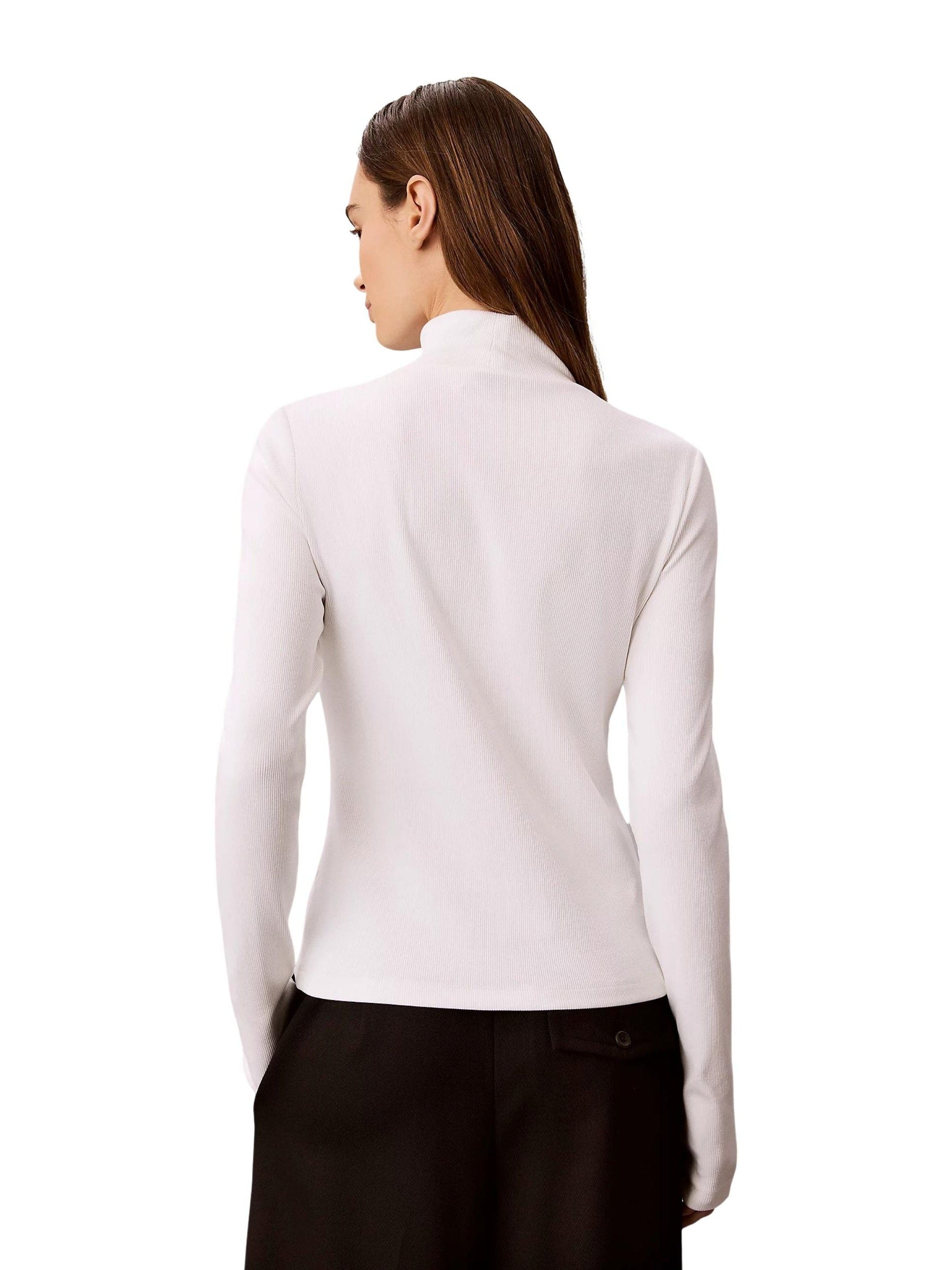 Calvin Klein Jeans · Поло · LS WOVEN LABEL TURTL | DontMiss.bg
