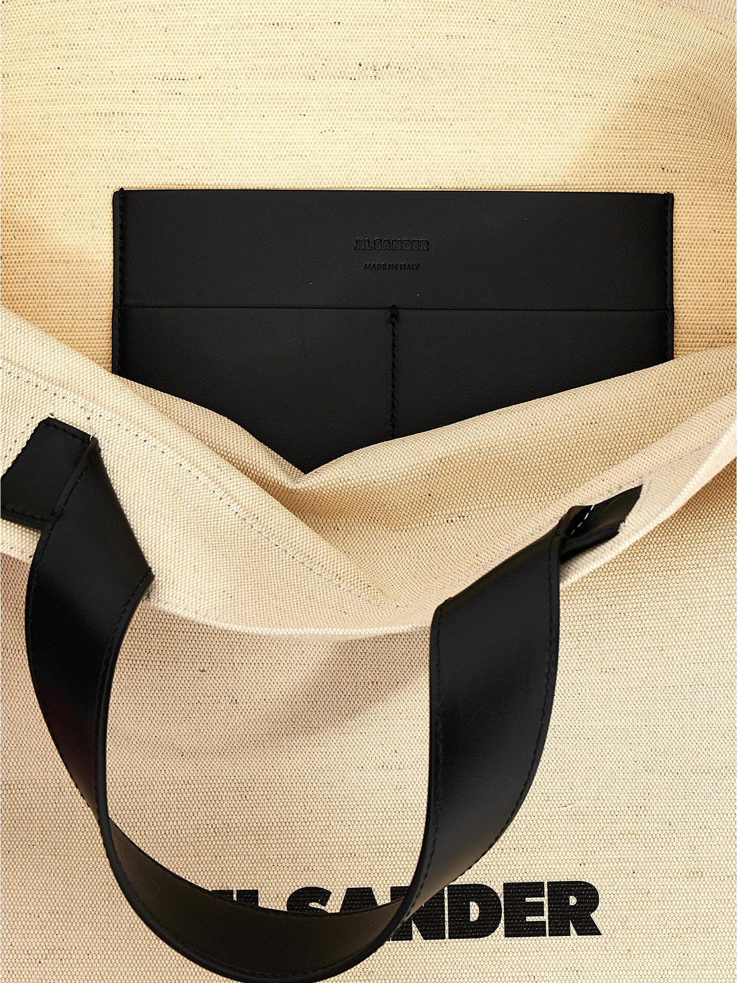 Jil Sander · Дамска чанта · White/Black | DontMiss.bg
