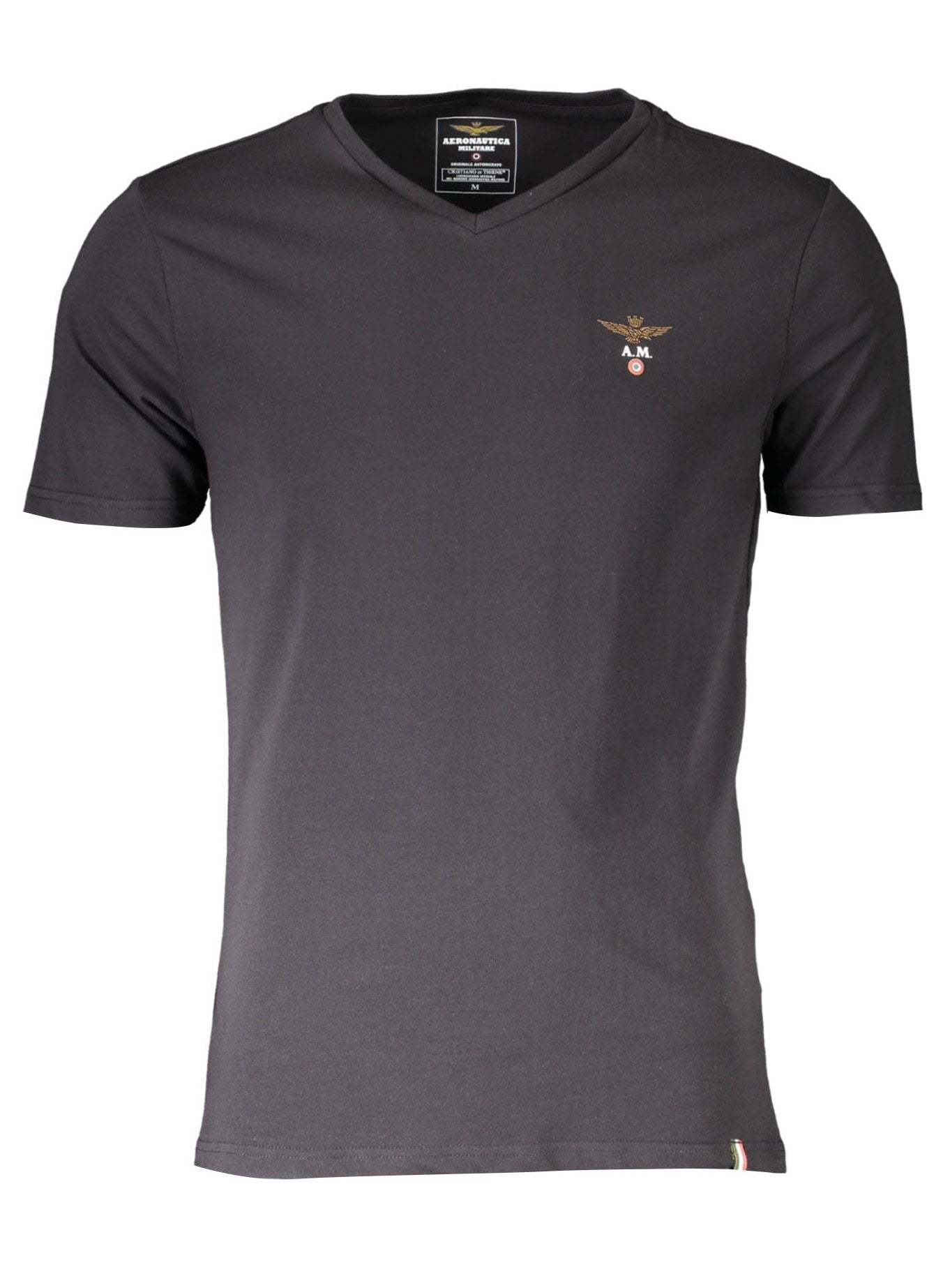 AERONAUTICA MILITARE · Тениска · Черен | DontMiss.bg