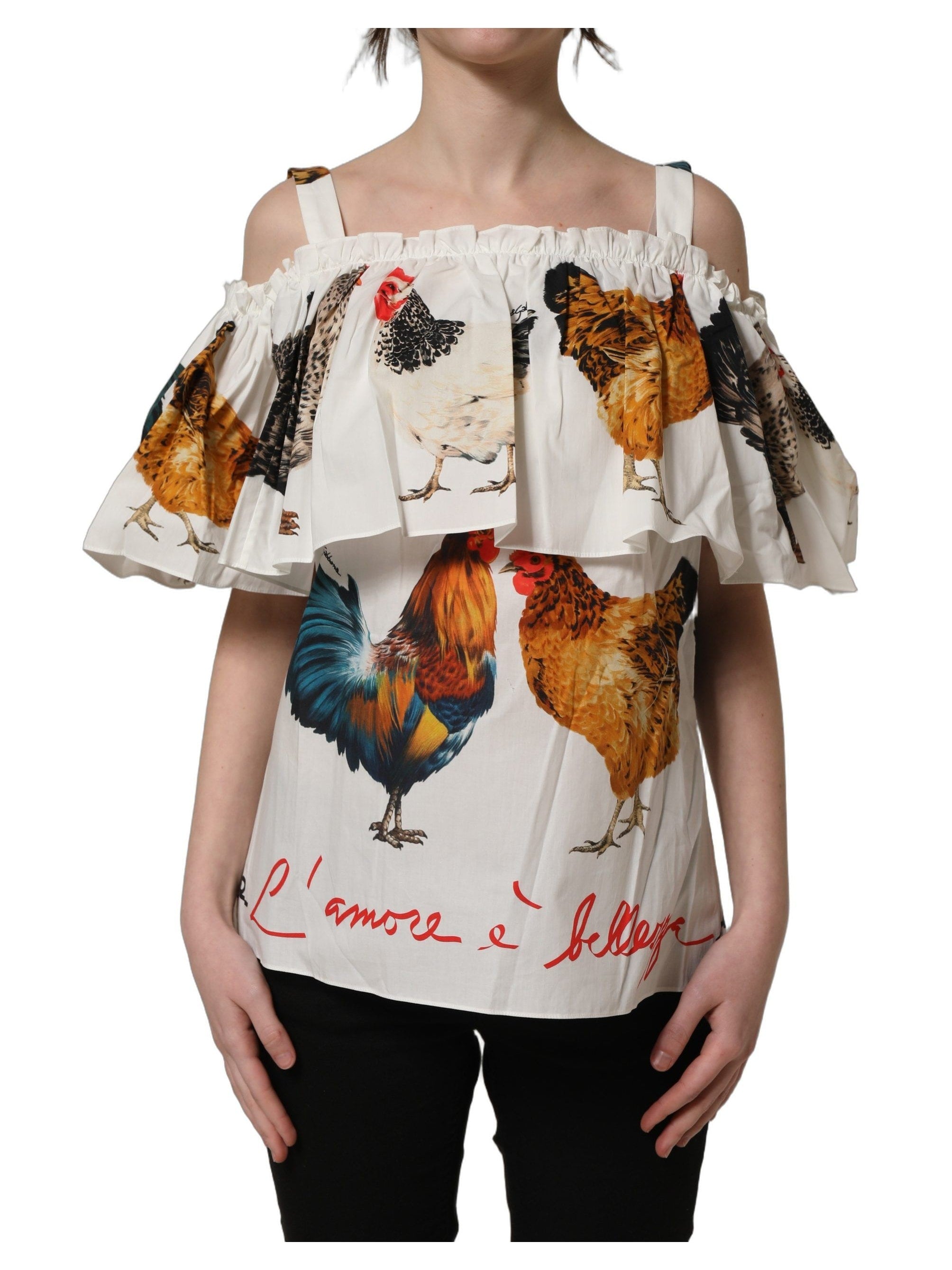 Dolce&Gabbana · Блуза · Бял | DontMiss.bg