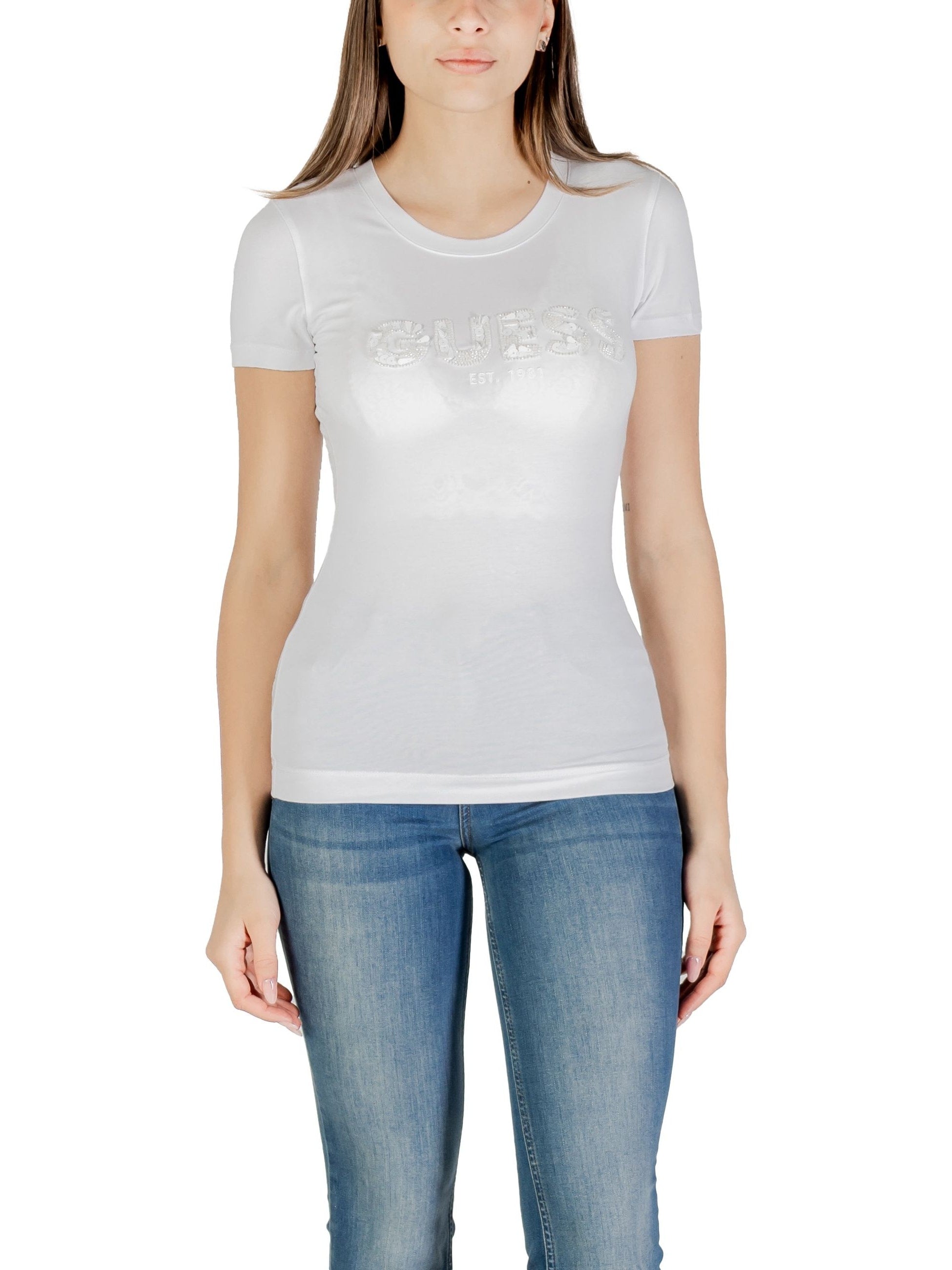 Guess · Тениска · CN SS LOGO SEGQUINS | DontMiss.bg