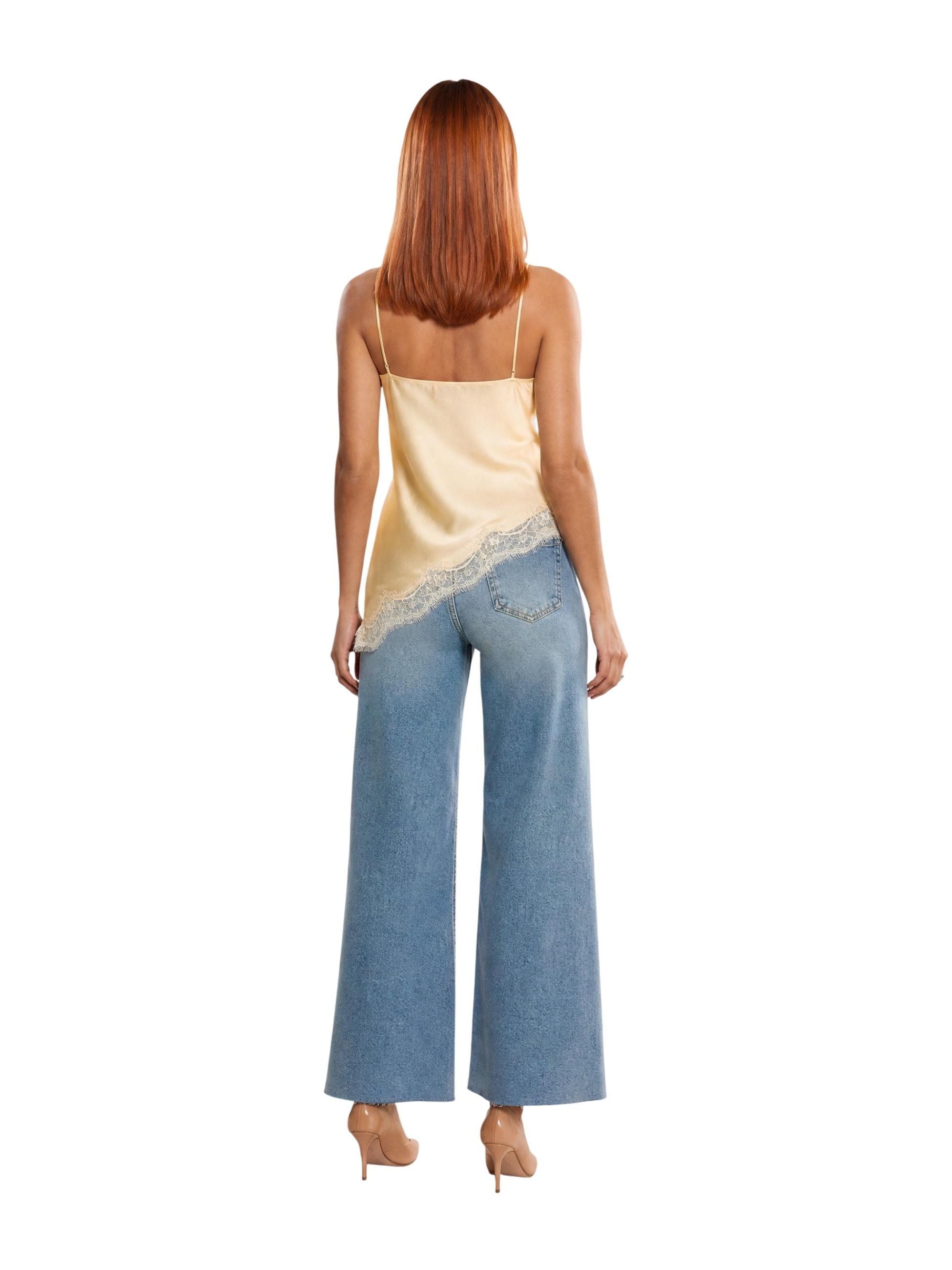 Jacqueline de Yong · Потник · JDYFIFI S/L ASYM LACE SINGLET WVN NOOS | DontMiss.bg