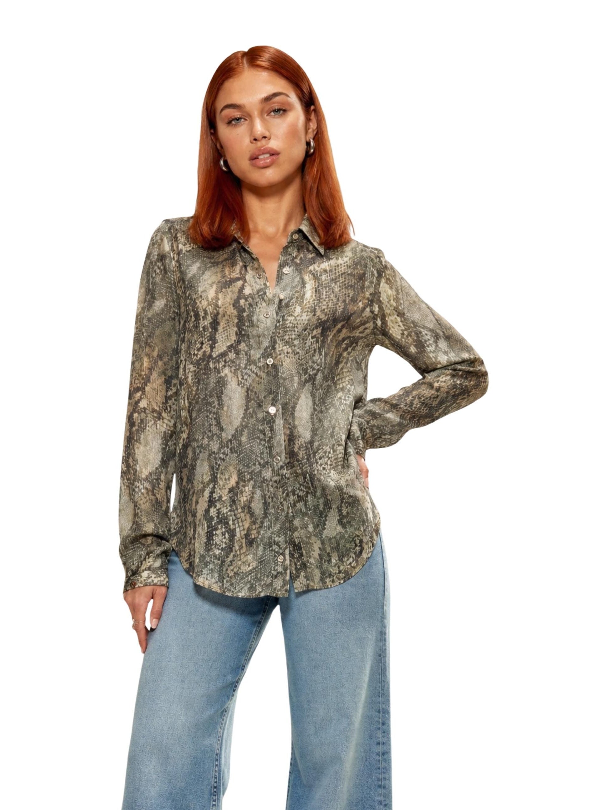 Guess · Блуза · NEW LS CLOUIS SHIRT | DontMiss.bg